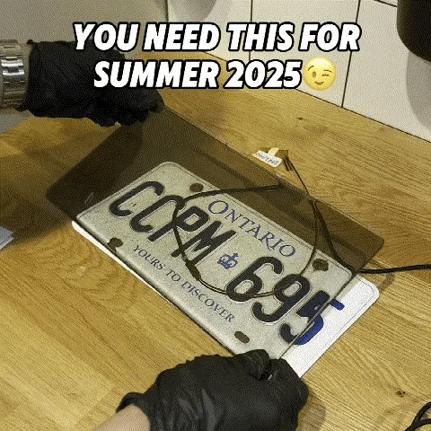 Official License Plate Cover