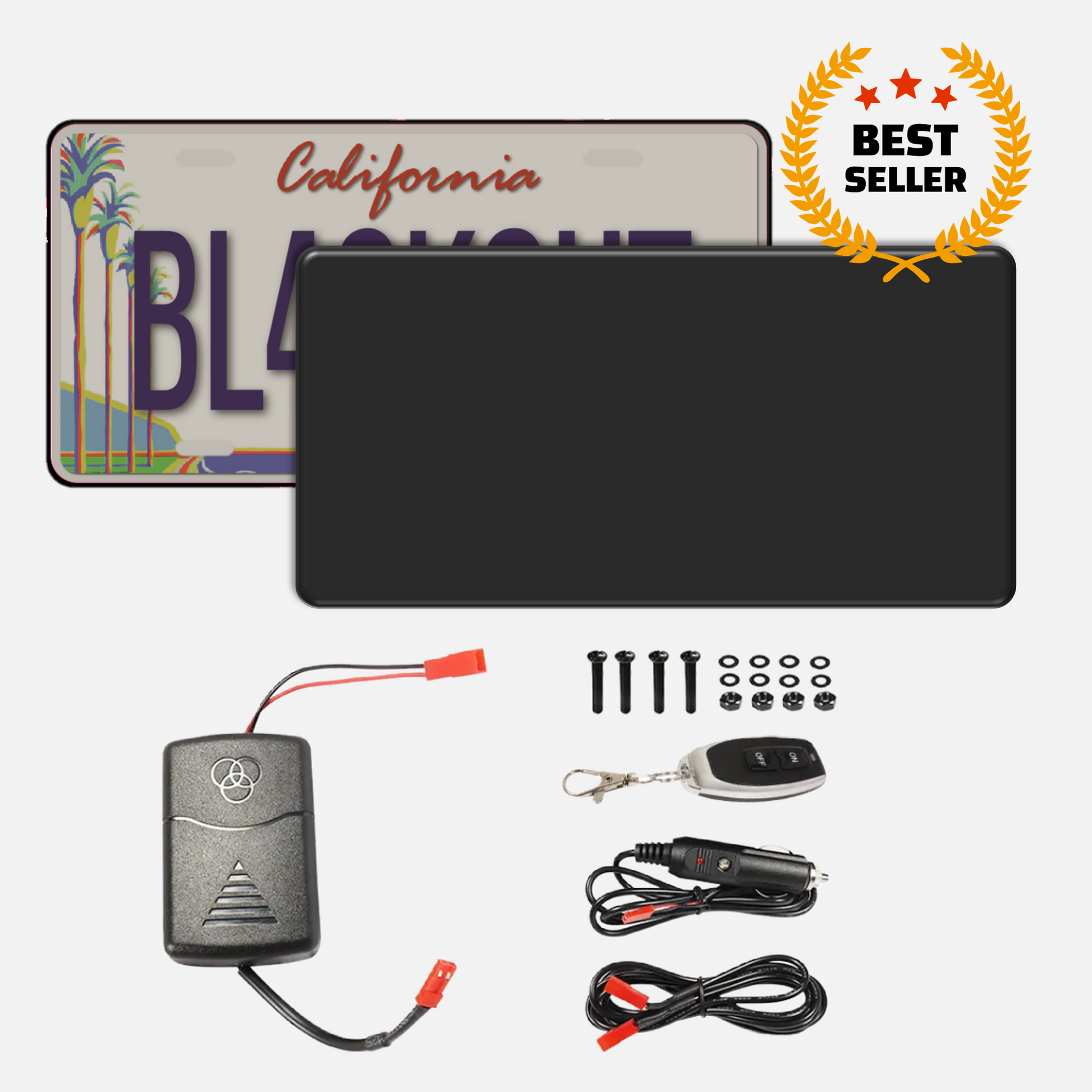 Official License Plate Cover