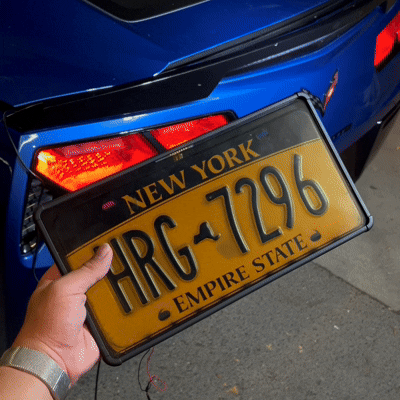 Official License Plate Cover